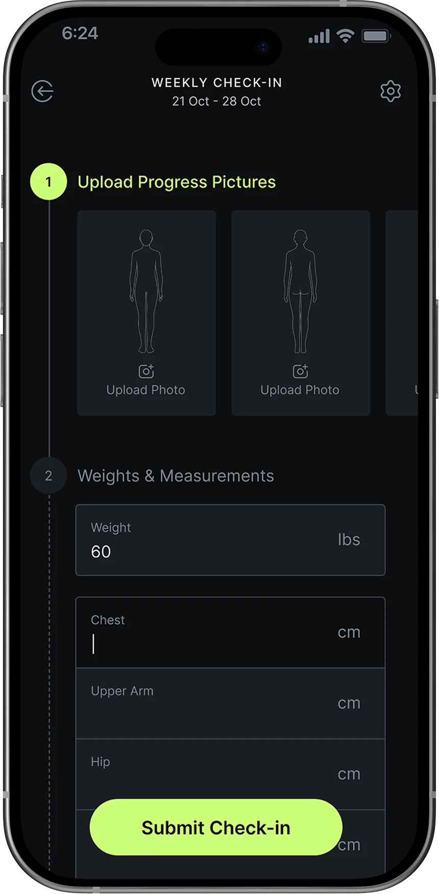 Habits and progress tracking